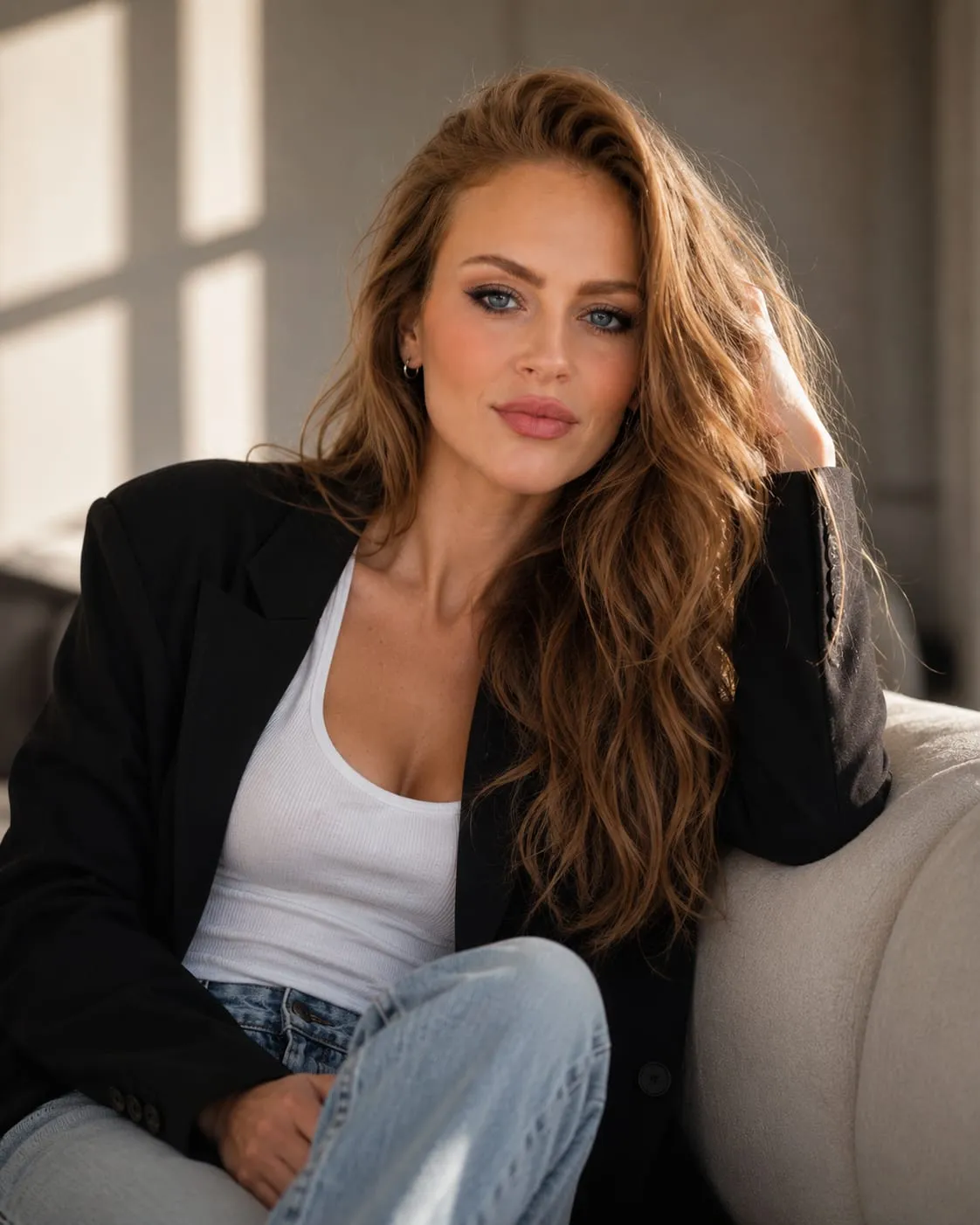 Andrea Benninghoff, founder of AC Doughworks, seated in natural light