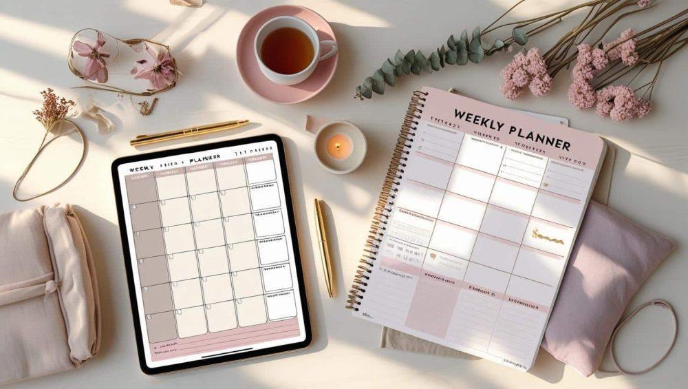 Single-Page Weekly Planner